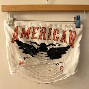 AMERICAN MOTORCYCLE tube top